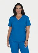 Koi Lite Philosophy Scrub Top - Royal image