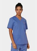 Unisex Orange Standard Balboa Scrub Top - True Ceil image