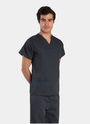 Unisex Budget Scrub Top - Pewter image