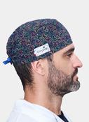 ChrysVal Short Scrub Hat - Electric Retro image