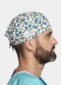 ChrysVal Short Scrub Hat - Scandinavian Blue image