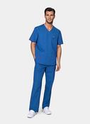 'Orange Standard' Unisex Scrub Set - Royal image