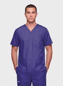 Cherokee Unisex Scrub Top - Grape image