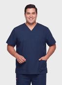 Cherokee Unisex Scrub Top - Navy image