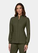 Koi Cureology Geneses Scrub Jacket - Olive image