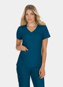 Koi Basics Becca Scrub Top - Caribbean image