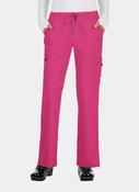 Koi Basics Women's Holly Scrub Trousers - Flamingo image