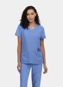 Koi Cureology Cardi Scrub Top - True Ceil image