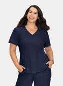 Koi Lite Philosophy Scrub Top - Navy image