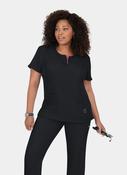 Koi Lite Serenity Scrub Top - Black image