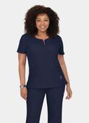 Koi Lite Serenity Scrub Top - Navy image