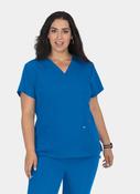 Koi Next Gen Hustle And Heart Scrub Top - Royal image