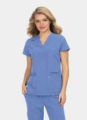 Koi Next Gen Hustle And Heart Scrub Top - True Ceil image