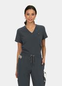 Koi Next Gen Ready To Work Scrub Top - Charcoal image