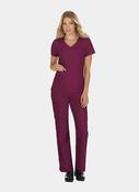 Koi Basics Women's Scrub Set - Wine image