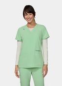 Koi Next Gen Hustle And Heart Scrub Top - Pistachio image