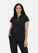 Koi Solis Catrin Scrub Top - Black image