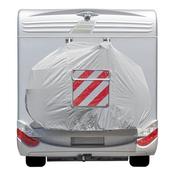 XL BICYCLE COVER FOR 2 BIKES - RIPSTOP MATERIAL - WITH WARNING SIGNAL PLATE COMPARTMENT