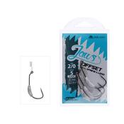 MIKADO JAWS HOOKS OFFSET WITH SCREW, 7G LEAD WEIGHT &amp; SIZE  4/0 HOOK - PACK OF 3