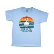 KILMORE QUAY CLOTHING CO. KIDS T-SHIRT - PUFFIN - SKY BLUE image