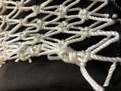 NYLON ENTRANCE NETTING ROLL - WHITE -  210/72 -  2000 MESHES LONG - 8.5 MESHES DEEP