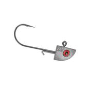 MIKADO JIG HEAD TRIANGULAR JAWS WITH EYELET 10G 3PACK BLACK NICKEL image