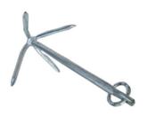 4 Prong Grapnel Anchor - Galvanised image