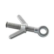 Eyebolt with Wing Nut (Dog) Stainless Steel image
