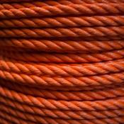Polyethylene Twisted Orange Rope per Coil or per Metre