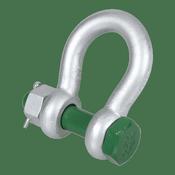 Shackle Safety Pin and Nut Bow GP Tested Green Pin G-4163 image