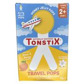 Tonstix Travel Pops Honey/Orange 6 Pops