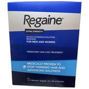 Regaine Extra Strength 5% Cut Soln 3 Bttle John&amp;John Ph Only