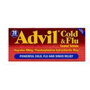 Advil Cold &amp; Flu Tabs 20 Tabs Haleon Ph Only