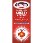 Benylin Non-Drowsy For Chesty Coughs 125Ml John&amp;John image