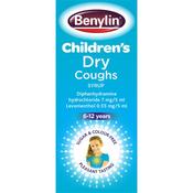Benylin Childrens Dry Coughs Syrup 125 Ml John&amp;John Ph Only image