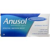 Anusol Suppositories 24 Supos C &amp; D Ph Only image