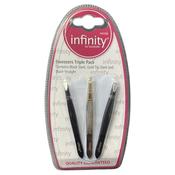 Infinity 3 Pack Tweesers M0356