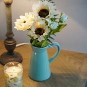 Sunflowers In Green Jug 