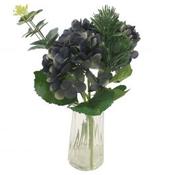 Harriet Blue Hydrangea In Vase image