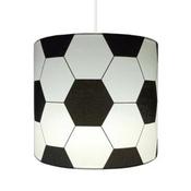 Football Black and White Pendant