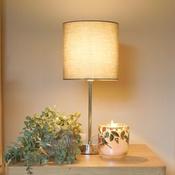 Piper Grey Touch Lamp With USB image