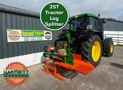25 Ton Tractor Log Splitter with Hydraulic Axe