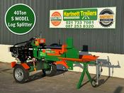 40 Ton S-MODEL Log Splitter