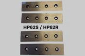Set of 4 Blades for HP62S and HP62R (6") PTO Wood Chipper