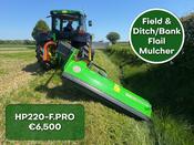 Field &amp; Ditch Bank Flail Mulcher - PTO (HP220-F.PRO)