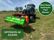 Skid Steer Loader Hydraulic Flail Mulcher (HP175HYD-M)