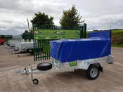 Heavy Duty PVC Trailer Cover 8x4