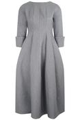 Cocoon Dress Grey