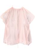 GATHERED CORD TOP SOFT PINK