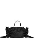 MINI DOUBLE RIBBON ROSETTE BAG W/ TURBO EMB